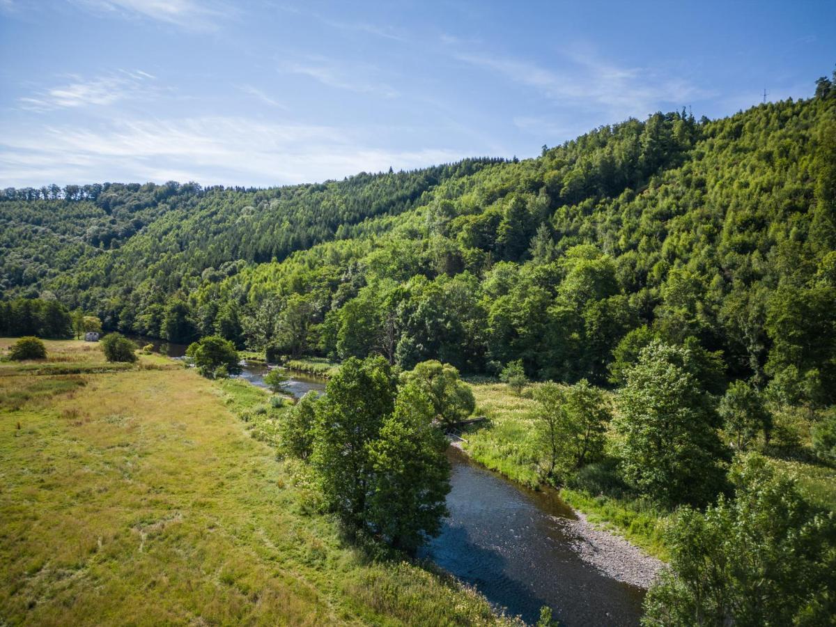 Bills Lodge, Le Plaisir De La Riviere A 2 Minutes Du Centre! La-Roche-en-Ardenne Eksteriør billede